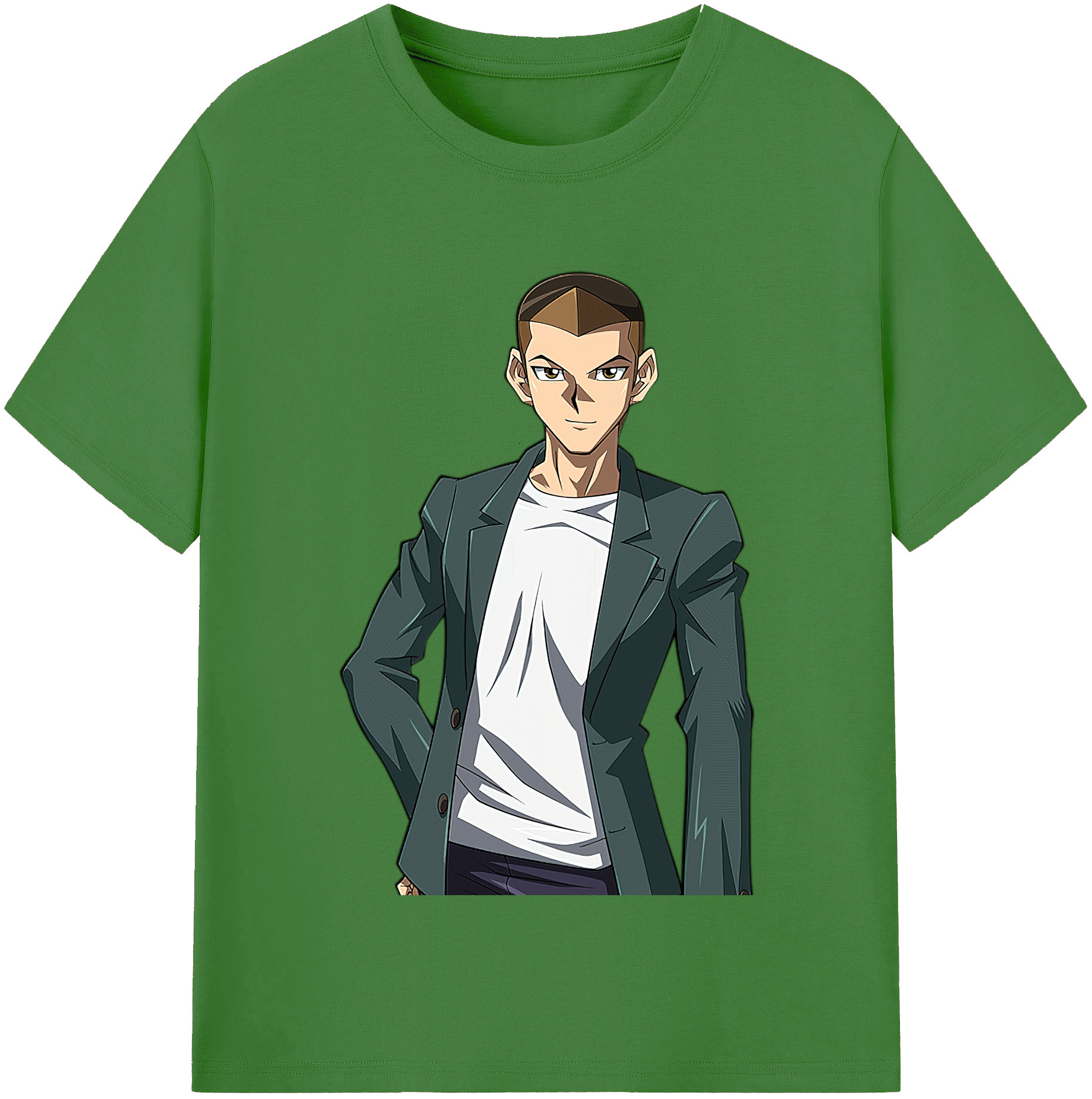 （画像用） 遊☆戯☆王 Yu-Gi-Oh! レディースカジュアルプリントTシャツ（綿100％）